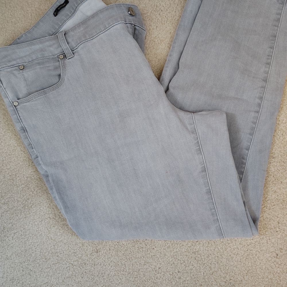 Talbots Light Gray Straight Leg Jeans